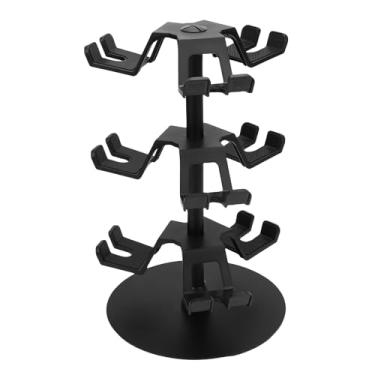Imagem de Aramox 3 Tier Game Controler Stand Stand para Switch 2, Pro, 13 Libras de Manobra de Fone de Ouvido Rotativa para Desktop, Fones de Ouvido para Jogos, Organizador para Controladores,