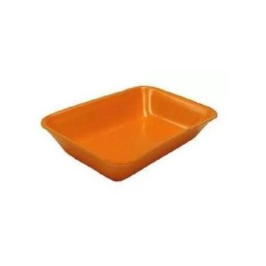 Imagem de Bandeja Isopor Laranja B03 Funda 23,5X18X2,8Cm 1 Fardo 400Un - Ultra