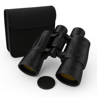 Imagem de Binoculo Profissional Longo Alcance 1000m Emborrachado 20x50 Astronomico Lente Espelhada Capa Bussola Hd Grande Resisten