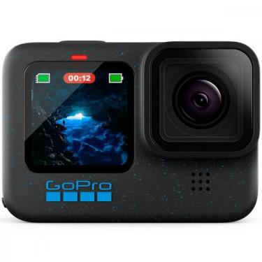 Imagem de GoPro HERO12 BLACK à Prova Dágua 5.3K60, 27MP,Vídeo+Foto HDR, HyperSmo