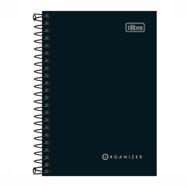 Imagem de Caderneta espiral capa flexível 1/8 160fls Organizer Tilibra