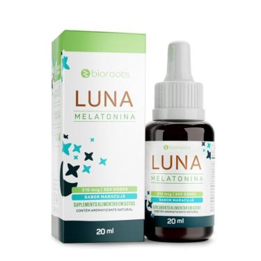 Imagem de Luna Melatonina 210mcg Sabor Maracujá Bioroots 20ml