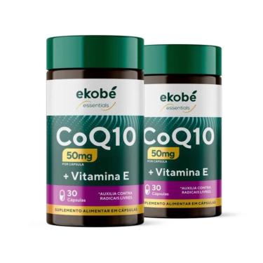 Imagem de Coenzima Q10 50mg + Vitamina E 30 Cápsulas Ekobé