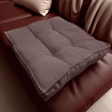 Imagem de Almofada Futon Decoração 70x70 Cm Marrom