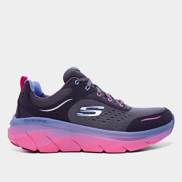 Imagem de Tênis Skechers D'Lux Walker 2.0 Neon Sites Feminino-Feminino