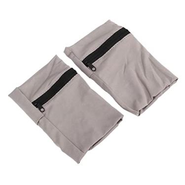 Imagem de Yctze 2 Pacotes de Suporte de Braçadeira para Telefone de Corrida Bolsa de Braço para Exercícios, Caminhadas, Ciclismo - Braçadeira Esportiva Leve e Respirável para Armazenamento Seguro do Telefone