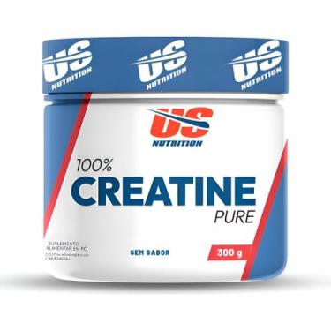 Imagem de Creatina Monohitradata 100% Pura 300g - Us Nutrition + Força