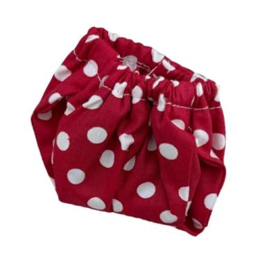 Imagem de Ｂｅｓｇａ Fralda de esquilo, fralda para porquinho da índia, roupas, suprimentos compactos altamente absorventes para animais de estimação pequenos, fáceis de, Vermelho