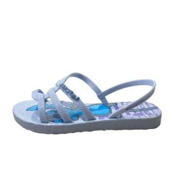 Imagem de Sandália Infantil Unisex Disney Stitch Carinho Ipanema (Azul, BR, Criança de 9 a 12 anos, Numérico, 26)