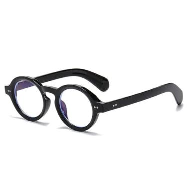 Imagem de Óculos de Sol Redondos Femininos com Rebites, Estilo Punk Masculino, UV400, Estampa de Leopardo, Ideais para Esportes ao Ar Livre, Corrida e Ciclismo, Preto e Transparente