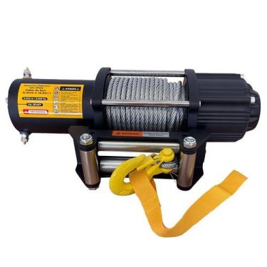 Imagem de Guincho Elétrico 12V C/Cabo de Aço - 2.268KG - 2147 Vilubri