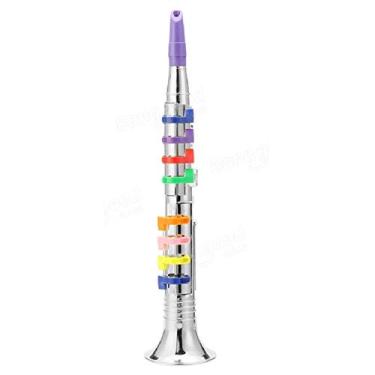 Imagem de MINI SAXOFONE INFANTIL CLARINETE FLAUTA ACUSTICO INSTRUMENTO MUSICAL CRIANÇA PARA INICIANTES