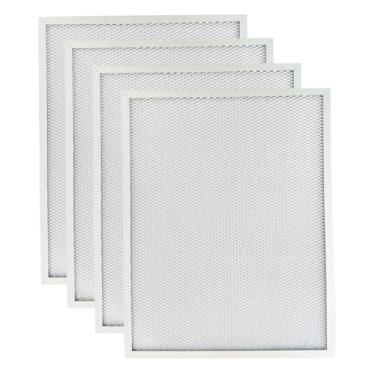 Imagem de 4 peças 50000293-002 filtro de poste 40,6 cm x 31,8 cm compatível com limpador de ar Honeywell 40,6 cm x 63,5 cm modelos F300E F300A F50F F58F