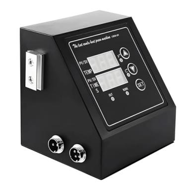 Imagem de Controlador de prensa térmica com visor digital e temperatura/temporizador ajustável, compatível com máquinas de 10 x 12 a 15 x 38 cm, fácil de instalar