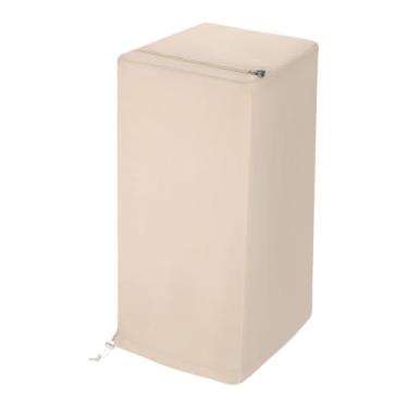 Imagem de WeiLaiKeQi Capa protetora portátil para climatizador evaporativo, ideal para uso externo. Capa de proteção premium para climatizador, Bege