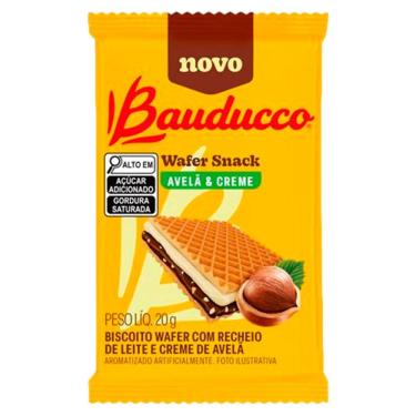 Imagem de Biscoito Wafer Snack Bauducco Avelã e Creme 20g