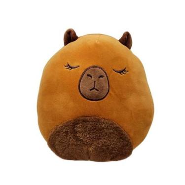 Imagem de Pelúcia Squishy Capivara Hora do Soninho R3684 BBR - BBR IMP E EXP