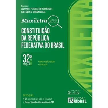 Imagem de Constituicao Da Republica Federativa Do Brasil Colecao Maxiletra - 32E