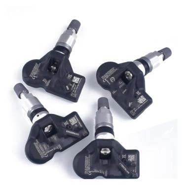 Imagem de Kit de Sistema de Monitoramento da Pressão dos Pneus para BMW F07 F10 F11/5 520i 525i 540i 525i (4 peças) - Sensor de Monitoramento/Aviso de Pressão dos Pneus para Carro