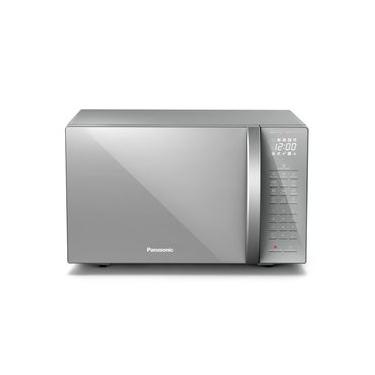 Imagem de Microondas Panasonic Tecnologia Antibactéria AG 34L Inox - NN-ST67LSRU