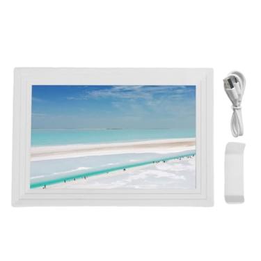 Imagem de Tnfeeon Porta-retratos Digital, Tela Sensível Ao Toque HD Inteligente de 10,1 Polegadas Com Rotação Automática WiFi Suporta Reprodução de Música de Vídeo para Vídeos Instantaneamente