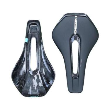 Imagem de Selim De Bicicleta Ergonômico Em Carbono Impresso Em 3D 245x135/145/15