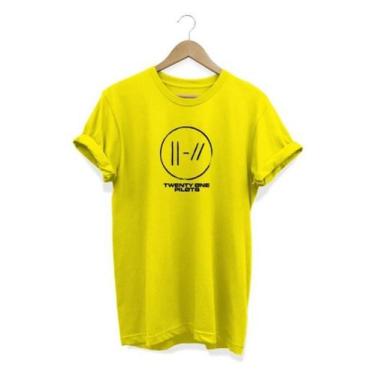 Imagem de Camiseta Masculina Twenty One Pilots Show 2023 - 100% Algodão - SEMPRE