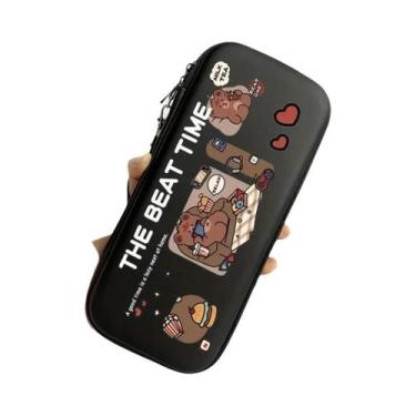 Imagem de Bolsa De Viagem Portátil Preta Para Console Nintendo Switch, Estojo De