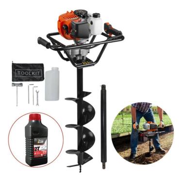 Imagem de Perfurador De Solo Gas. Tekna Ea52xs / Ea52 Xs200 + Extensor