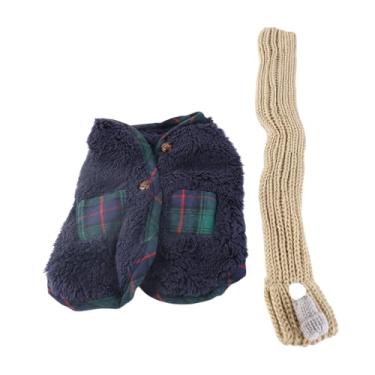 Imagem de SIWOTED Roupas de inverno para cães pequenos, roupas para animais de estimação para Bichon Frise Pomeranian Poodle (S)