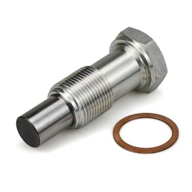 Imagem de Pifipour 03H109507 Tensor de corrente de sincronização do motor 066109507A compatível com Volkswagen Passat Touareg CC Eos Golf EuroVan Jetta R32; Audi Q7 A3 TT Quattro; 066109507D