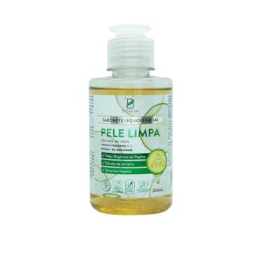 Imagem de Sabonete Líquido Facial Vegano Pele Limpa 200mL – BioSeiva | Pepino, Aroeira e Glicerina Vegetal