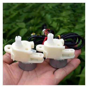 Imagem de 1 par 4 fases 5 fios DC12V 30 mm partida eletrônica de passo, válvula de partida eletrônica, motores de passo de caixa de engrenagens de redução dupla