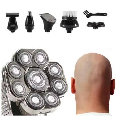 Imagem de Máquina Corta Careca Para Barbear Seco E Molhado