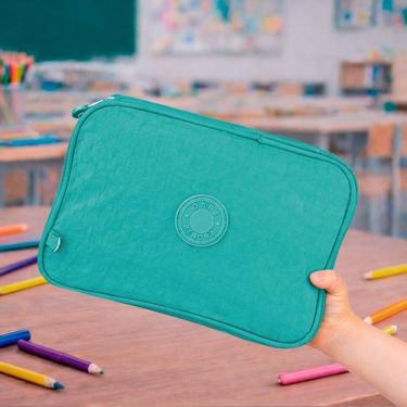 Imagem de Estojo Escolar Grande Jumbo Com Divisória Organizador Elastico Para Ca