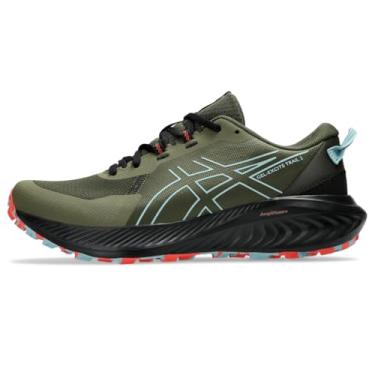 Imagem de ASICS Tênis masculino Gel-Excite Trail 2, Verde fumê e azul fumê, 39