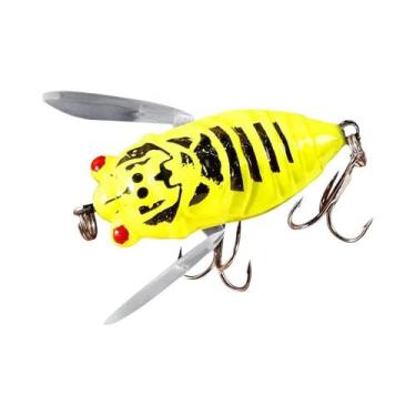 Imagem de Iscas Artificiais De Pesca Com Olhos Holográficos 3D Cicada Fly, 4cm 5