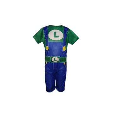 Imagem de Fantasia Roupa Infantil Luigi - Bililika, Verde, G