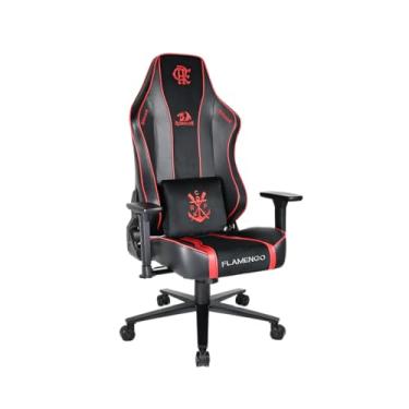 Imagem de Cadeira Gamer Redragon Flamengo Victory Vermelho e Preto FL808