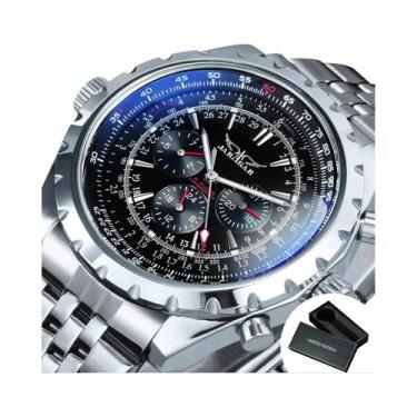 Imagem de Relógio Mecânico Automático De Luxo Masculino JARAGAR, Relógio De Puls