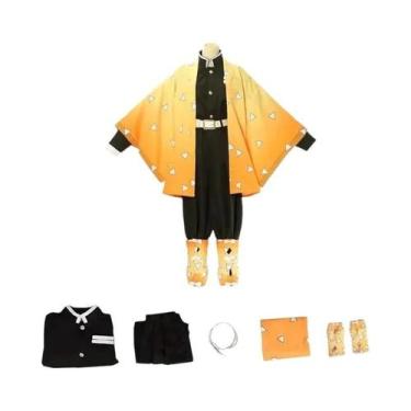 Imagem de Fantasia De Cosplay Para Crianças Demon Slayer Tanjiro Nezuko Shinobu,