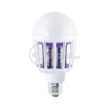 Imagem de Lâmpada Luz Led Branco 15W Atrai Choque Mosquito Insetos