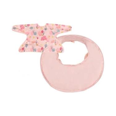 Imagem de Capa De Mesa Para Alimentação De Bebês E Crianças, Babador De Manga Lo