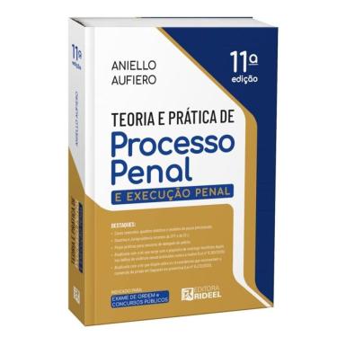 Imagem de Teoria e prática de processo penal e execução penal 45º exame da ordem