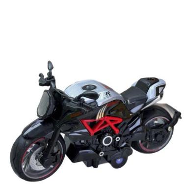 Imagem de Brinquedo de motocicleta Augusta Alloy Inertia com janela que pode ser