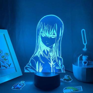 Imagem de Jogo de anime 3D Acrílico Night Light Steins Gate Kurisu Makise - taiy