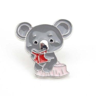 Imagem de Alfinete de broche Cute Koala Cartoon Animal Lapel Crachá - yiweisai