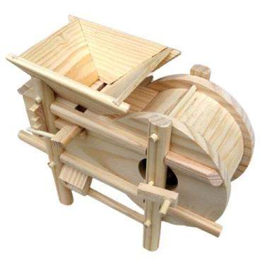 Imagem de Ventilador de grãos decorativo modelo Farfi Small Farm Tools Wood - Gl