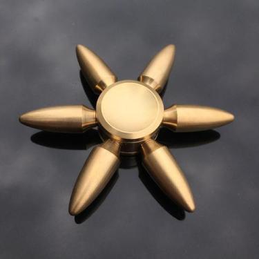 Imagem de Hand Spinner Copper Core em forma de bala de 65 mm por mais de 7 anos 