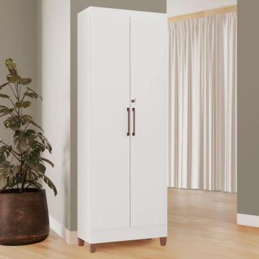 Imagem de Armário Multiuso Tuboarte New 100% 2 portas com Chave e kit de pés, Br